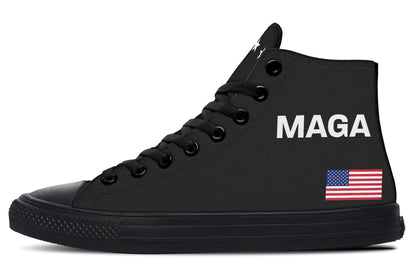 Black MAGA Hightops
