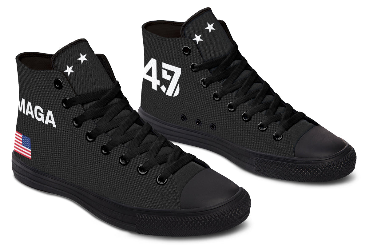 Black MAGA Hightops