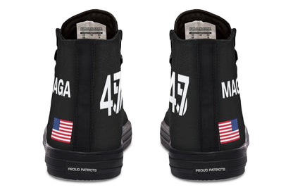 Black MAGA Hightops