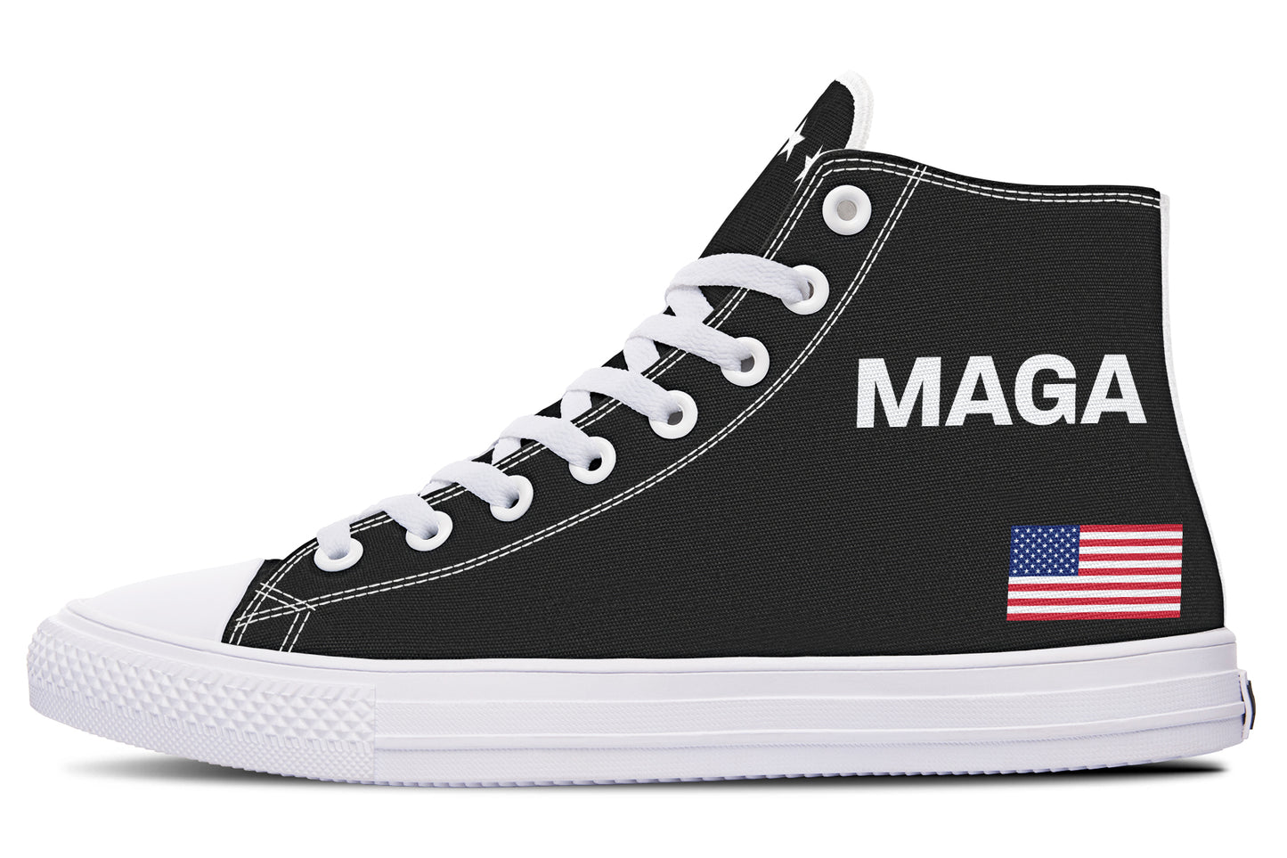 Black MAGA Hightops