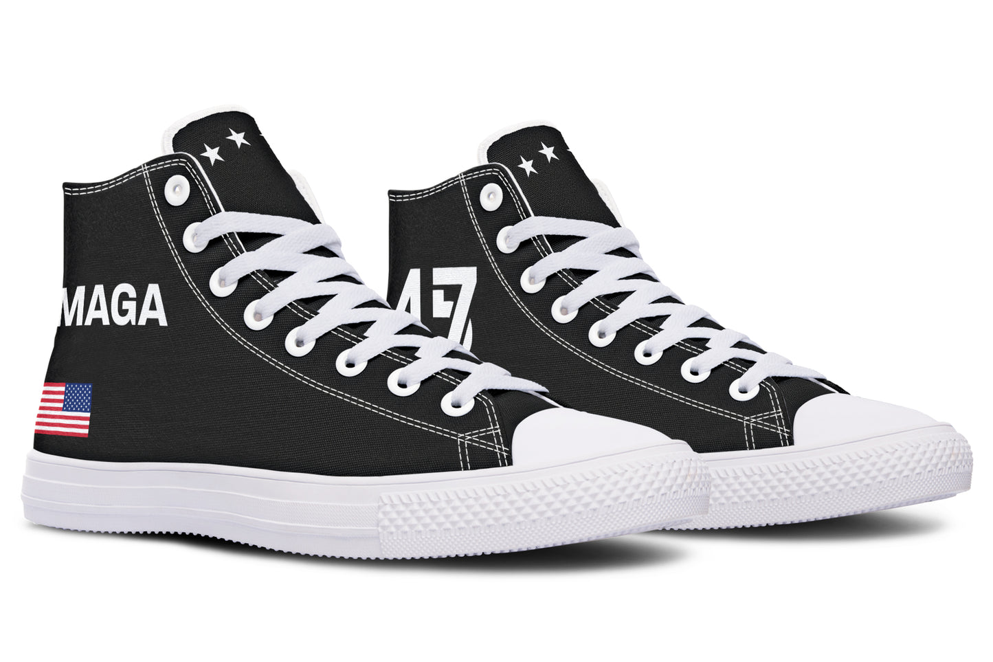 Black MAGA Hightops