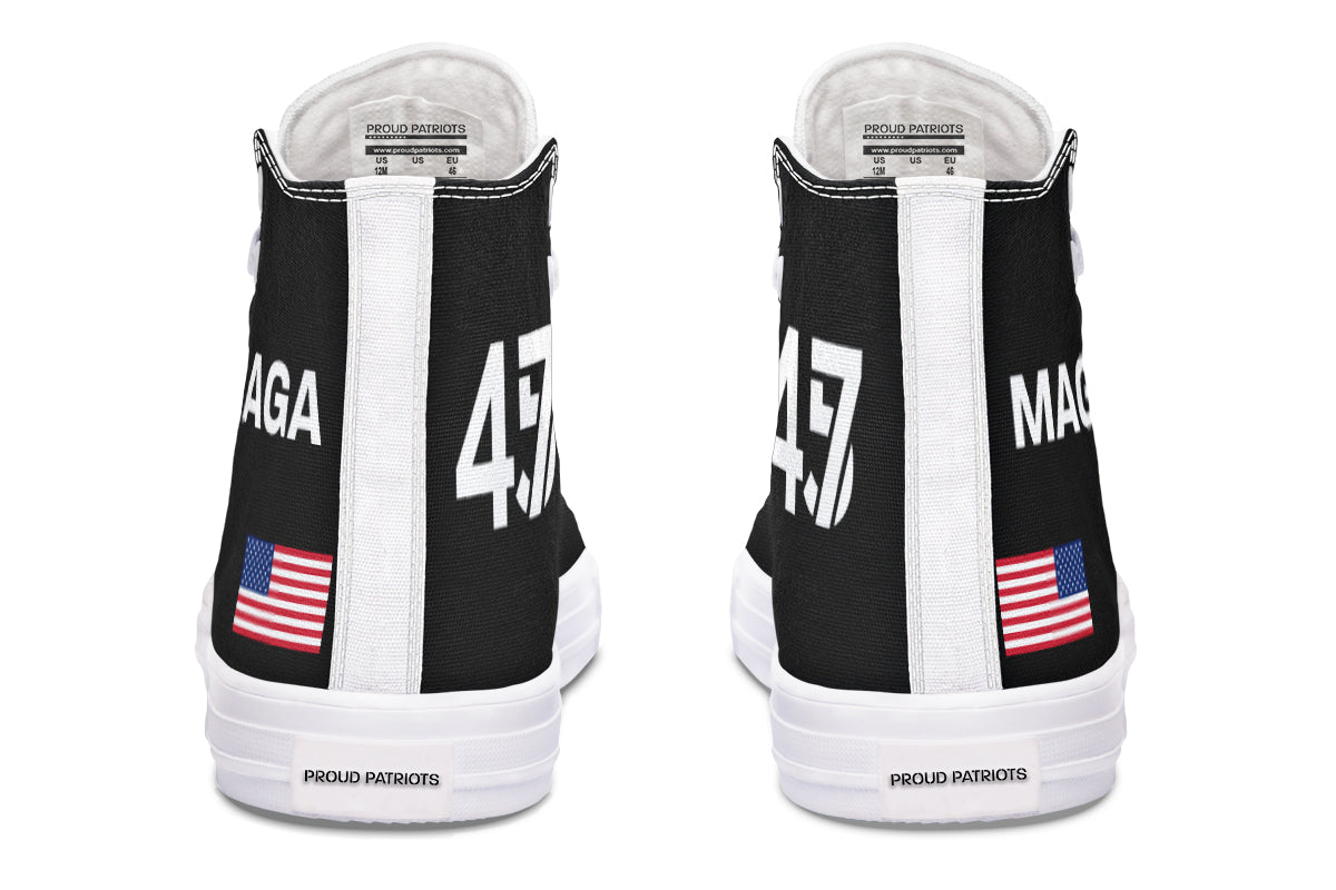 Black MAGA Hightops
