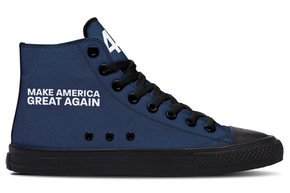 Blue 45-47 MAGA Hightops