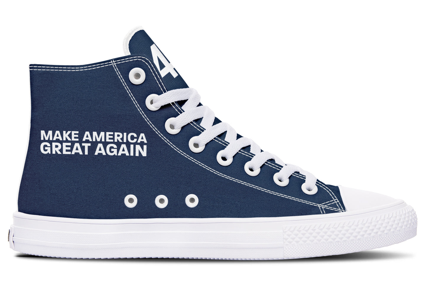 Blue 45-47 MAGA Hightops