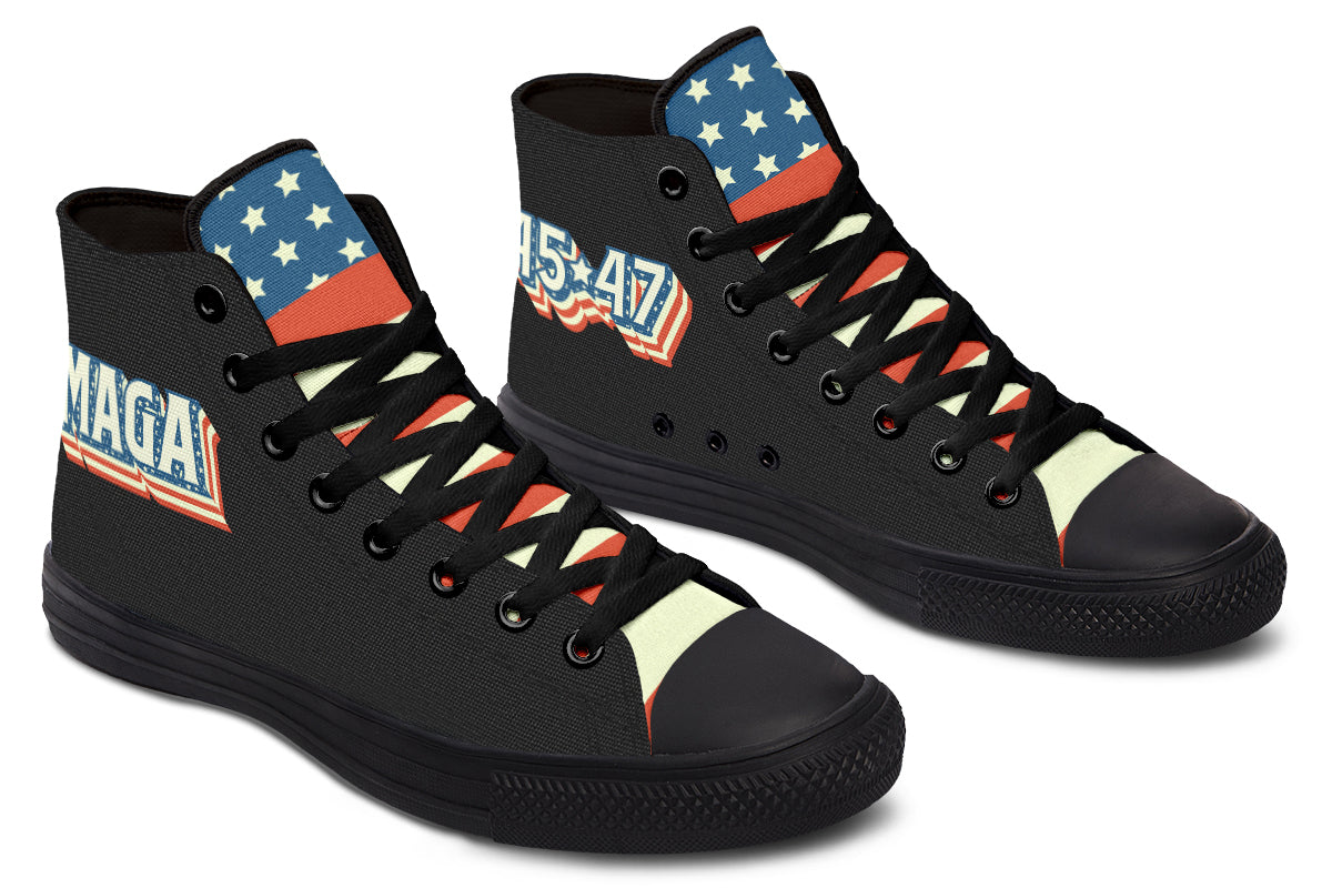 Retro 45-47 MAGA Hightops