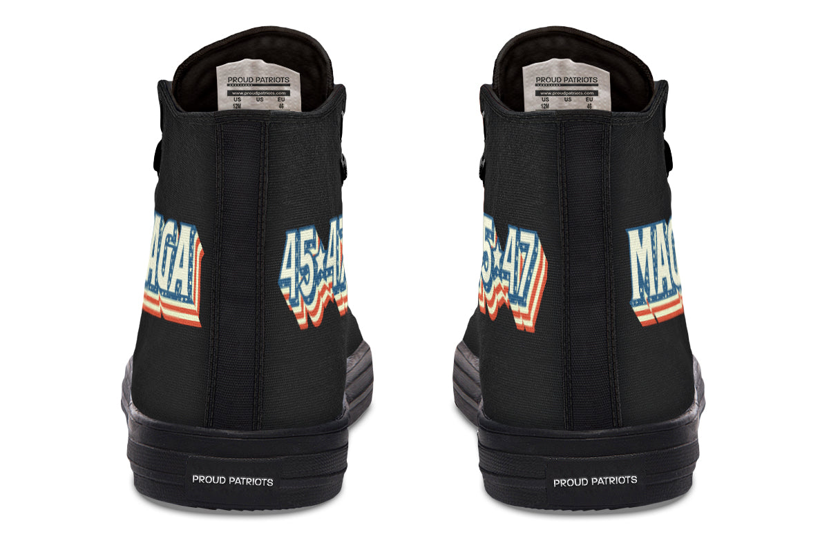 Retro 45-47 MAGA Hightops