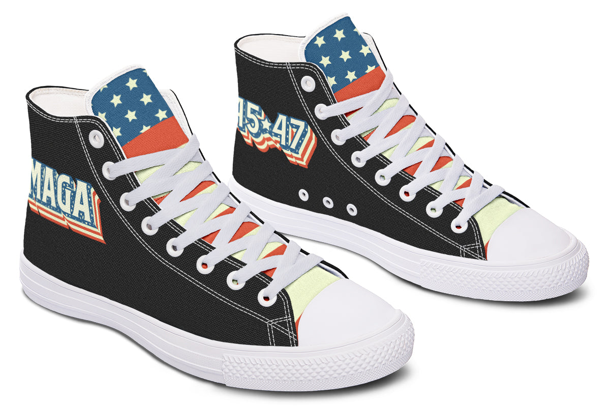 Retro 45-47 MAGA Hightops