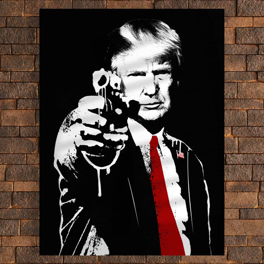 Trump Bang (Rolled Paper Only - You Must Get This Framed Yourself)