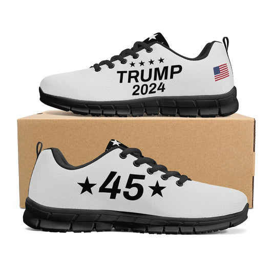 Trump 2024 Black and White Men's Sneaker