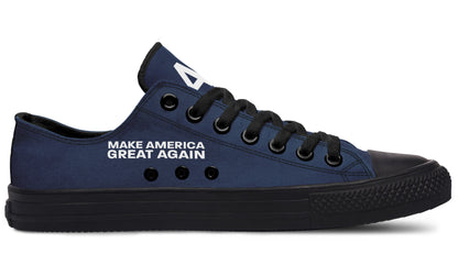 Blue 4547 MAGA Lowtops
