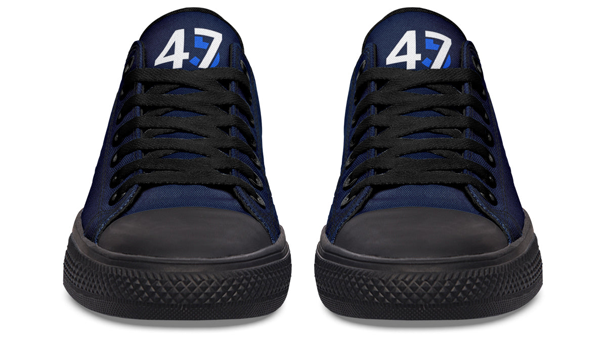 Blue 4547 MAGA Lowtops