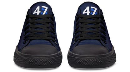 Blue 4547 MAGA Lowtops