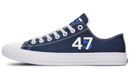 Blue 4547 MAGA Lowtops