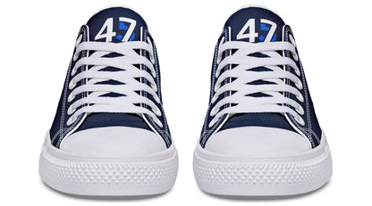 Blue 4547 MAGA Lowtops