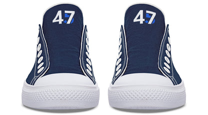 Blue 4547 MAGA Lowtops