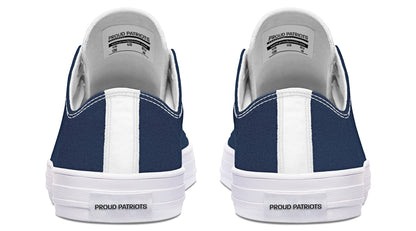 Blue 4547 MAGA Lowtops