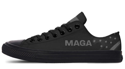 Dark MAGA Flag Lowtops