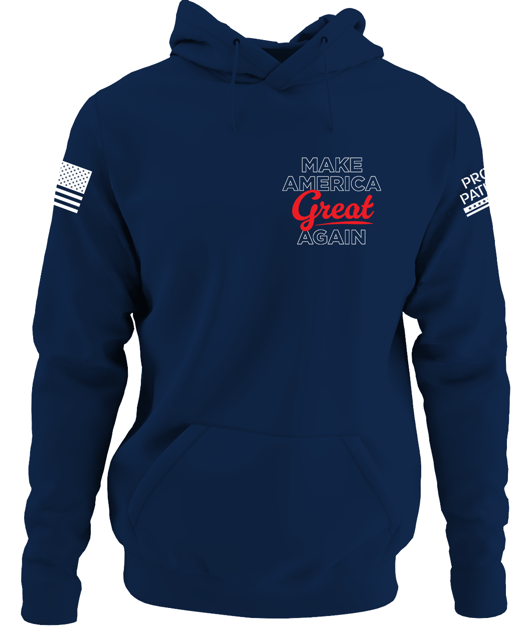 MAGA Script Hoodie