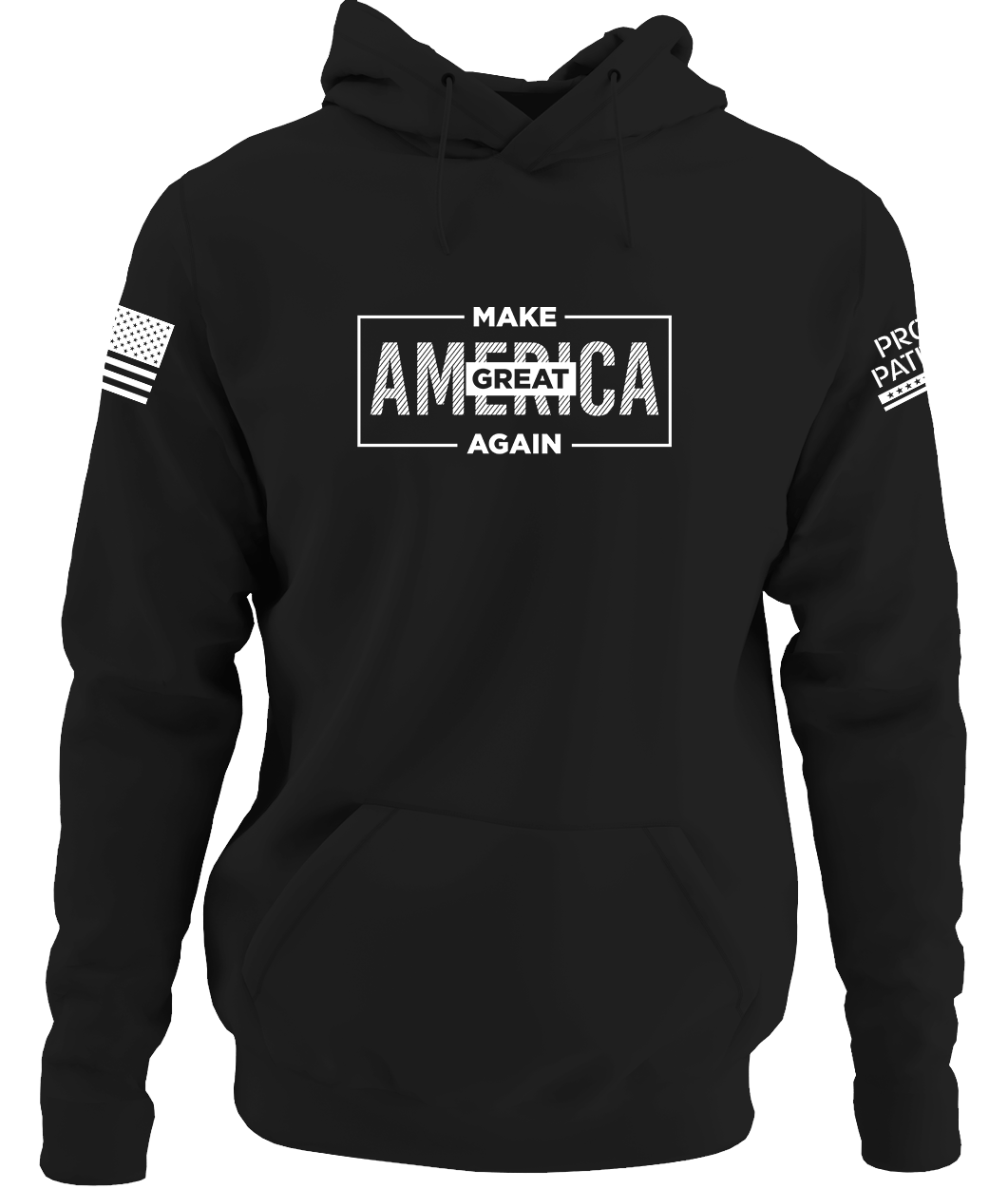 MAGA Rectangle Hoodie