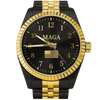 Black & Gold MAGA Watch