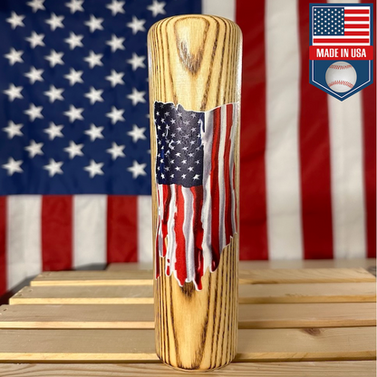 The "Old Glory" Dugout Mug | American Flag Baseball Bat Mug