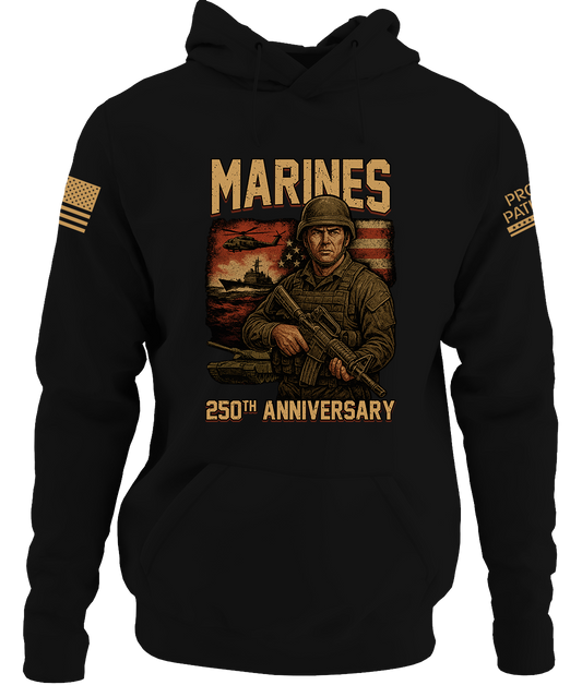 Marines 250th Anniversary Hoodie