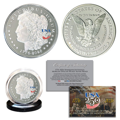 America’s 250th Anniversary Commemorative Coin & Bill Collection – Limited Edition 1776–2026 Set (SAVE 25%)