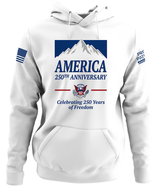 America 250 Mountain Beer Hoodie