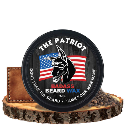 Badass Beard Wax - The Patriot