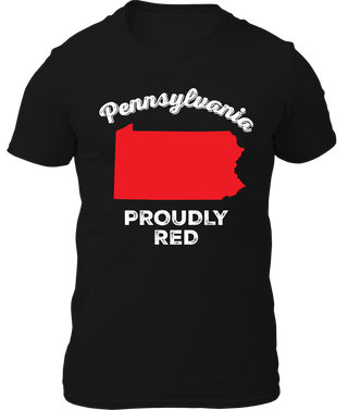 Pennsylvania  - Proudly Red Shirt