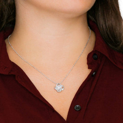 This Isn't Just A Necklace, It's A Victory - Love Knot Necklace Gift