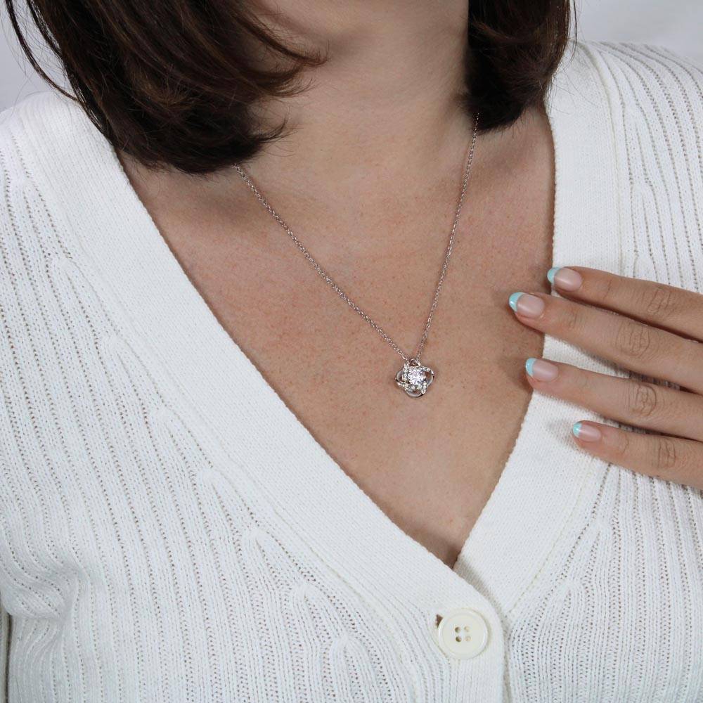 This Isn't Just A Necklace, It's A Victory - Love Knot Necklace Gift