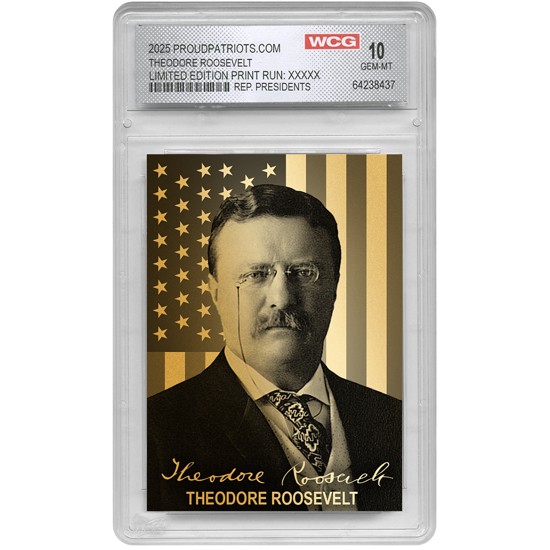 [GOLD EDITION] Republican Presidents Trading Card Collection | Individually Numbered | Only 50 Available | (Buy All 20 for 20% off)