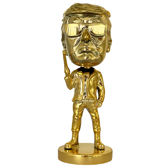 Mini Gold Trumpinator Bobblehead