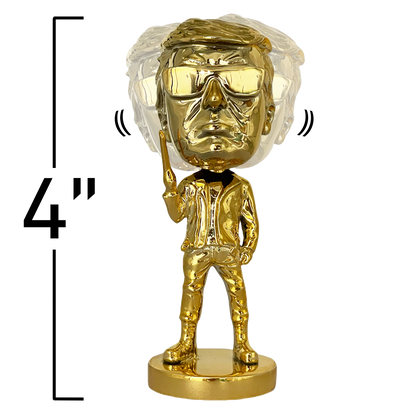 Mini Gold Trumpinator Bobblehead