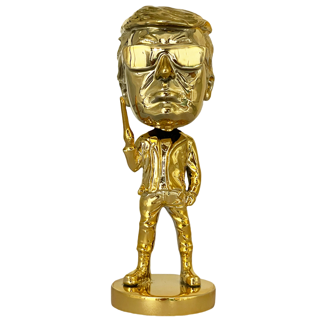 Mini Gold Trumpinator Bobblehead