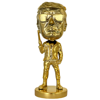 Mini Gold Trumpinator Bobblehead