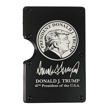 Presidential Wallet – 47th Edition Minimalist RFID Wallet (Pre-order Expected to Ship in July, 2025)