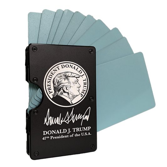 Presidential Wallet – 47th Edition Minimalist RFID Wallet (Pre-order Expected to Ship in July, 2025)