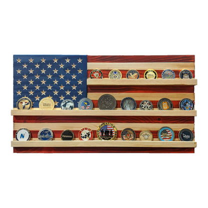 Flags of Valor - Challenge Coin Holder Flag