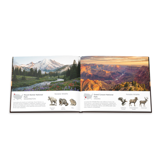 America's National Parks Hardcover Coffee Table Book