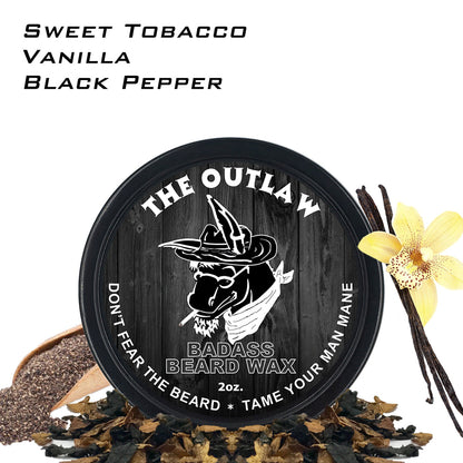 Badass Beard Wax - The Outlaw