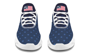 Blue 45-47 Flag Trendy Sneakers