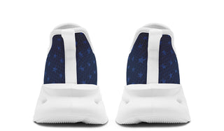 Blue 45-47 Flag Trendy Sneakers