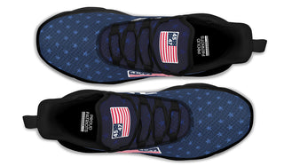Blue 45-47 Flag Trendy Sneakers