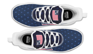 Blue 45-47 Flag Trendy Sneakers
