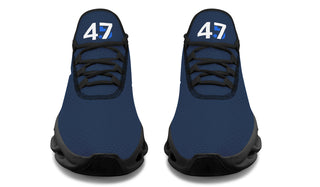 Blue 45-47 MAGA Trendy Sneakers
