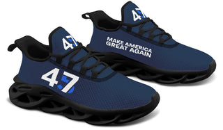 Blue 45-47 MAGA Trendy Sneakers