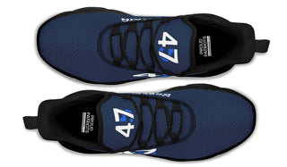 Blue 45-47 MAGA Trendy Sneakers