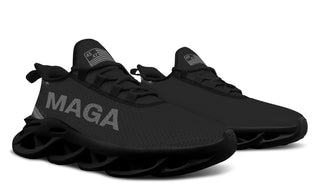 Dark MAGA Flag Trendy Sneakers